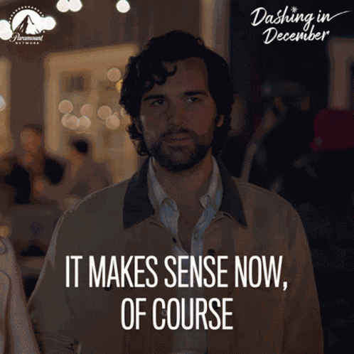 It Makes Sense Now Of Course Heath Ramos GIF