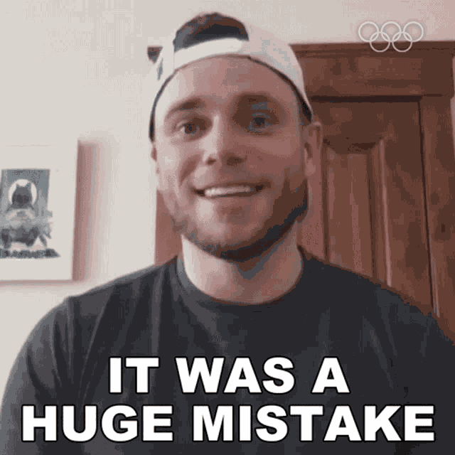 It Was A Huge Mistake Gus Kenworthy GIF