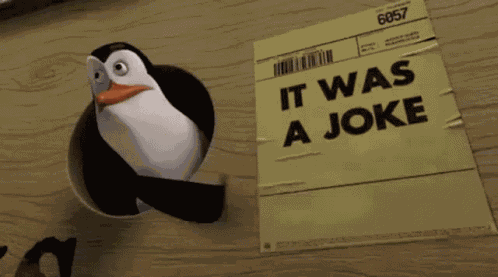 It Was A Joke GIF