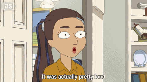 It Was Actually Pretty Loud Banks GIF