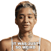 It Was Just So Weird Jasmine Frazier Sticker