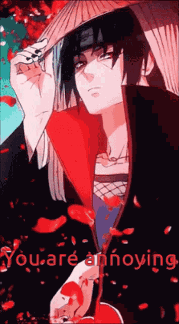 Itachi Uchiha You Are Annoying GIF