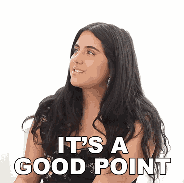 Its A Good Point Valentina Murra GIF