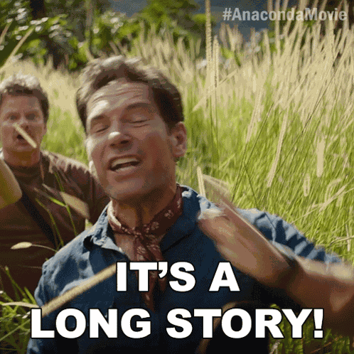 It'S A Long Story Ronald Griffen Jr GIF