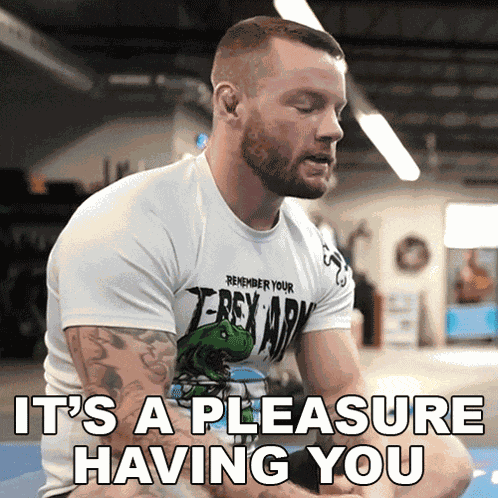 Its A Pleasure Having You Jordan Preisinger GIF