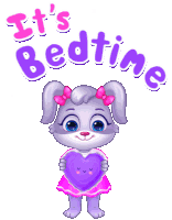 Its Bedtime Bed Time Sticker