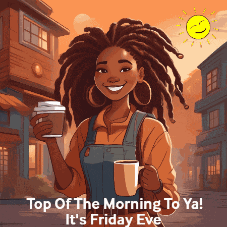 Its Friday Eve Top Of The Morning To You GIF