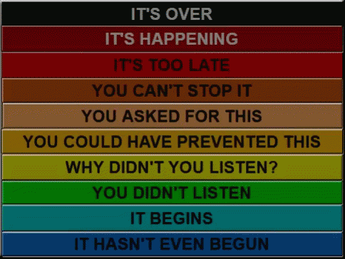 Its Happening Doomed GIF