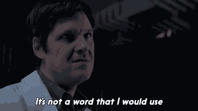 Its Not A Word That I Would Use Evil GIF