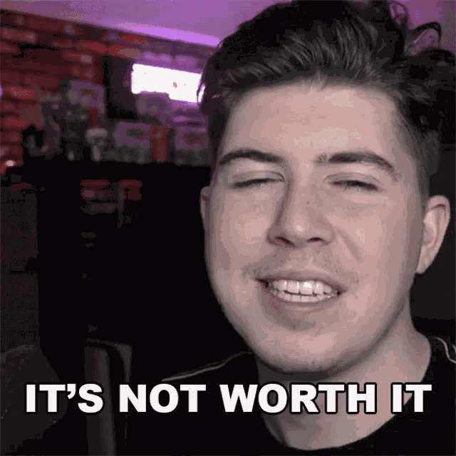 Its Not Worth It Pierce Kavanagh GIF