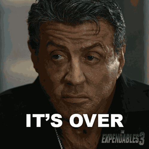 It'S Over Barney Ross GIF