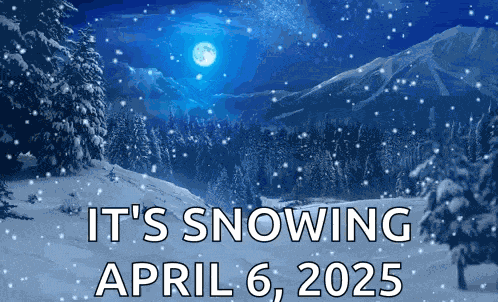 Its Snowing Snow Storm GIF