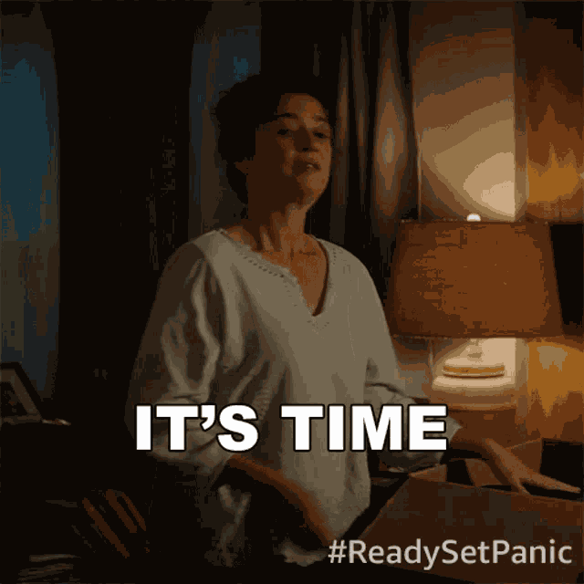 Its Time Dont You Think Panic GIF