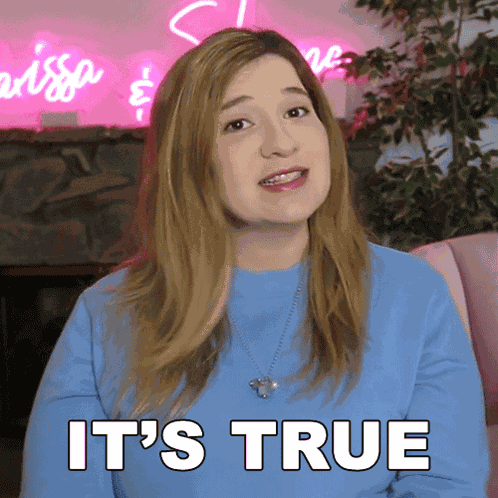 It'S True Marissarachel GIF