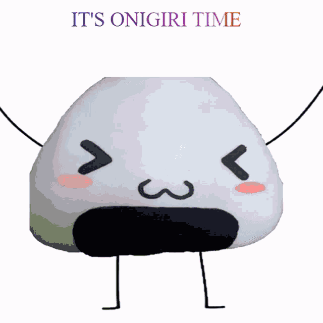 Itsonigirtime Onigiri GIF