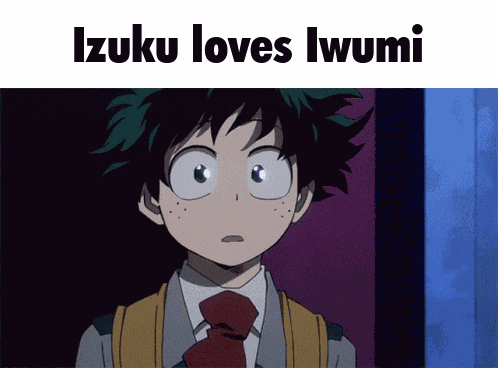 Izuku Midoriya Deku Mha My Hero Academia Yumeship Yume Canon Iwumi GIF
