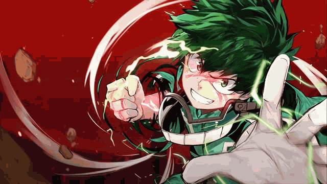 Izuku Midoriya My Hero Academia GIF