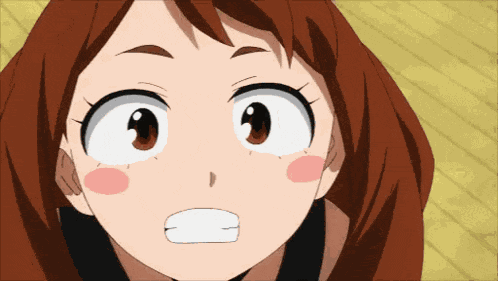 Izuku Ochaco GIF