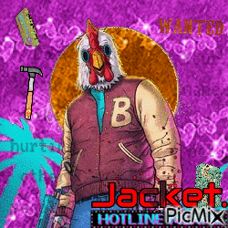Jacket Hotline Miami GIF