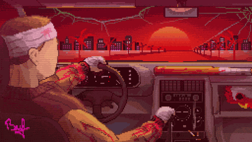 Jacket Road To Revenge GIF