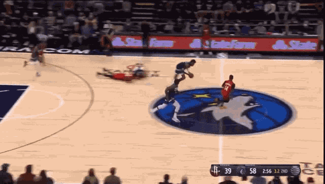 Jaden Mcdaniels Anthony Edwards GIF