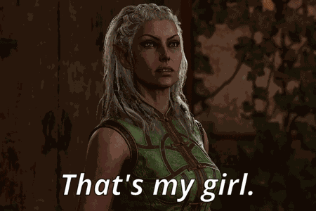 Jaheira Bg3 GIF