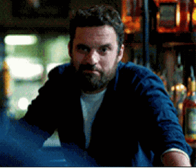 Jake Johnson Yep GIF