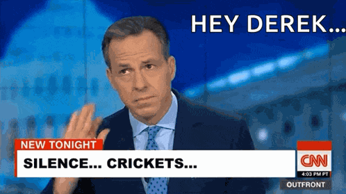 Jake Tapper Jake Tapper Crickets GIF