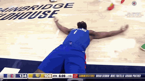 James Harden Snow Angel GIF