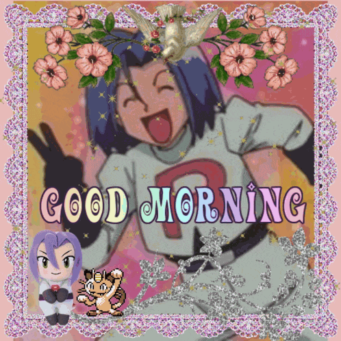 James Pokemon Good Morning GIF