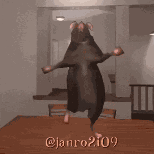 Janro Dancing Rat GIF