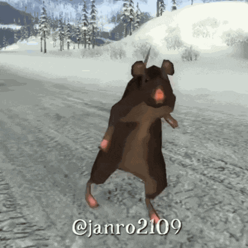 Janro Dancing Rat GIF