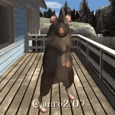 Janro Dancing Rat GIF