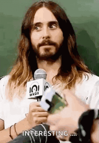 Jared Leto Skeptical GIF