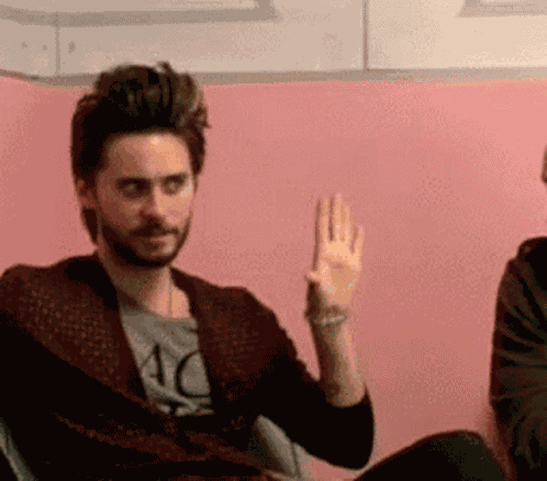 Jared Leto Stop GIF
