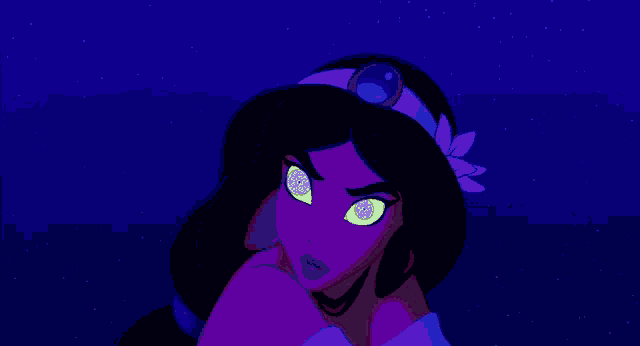 Jasmine Hypnotized By Kaa GIF