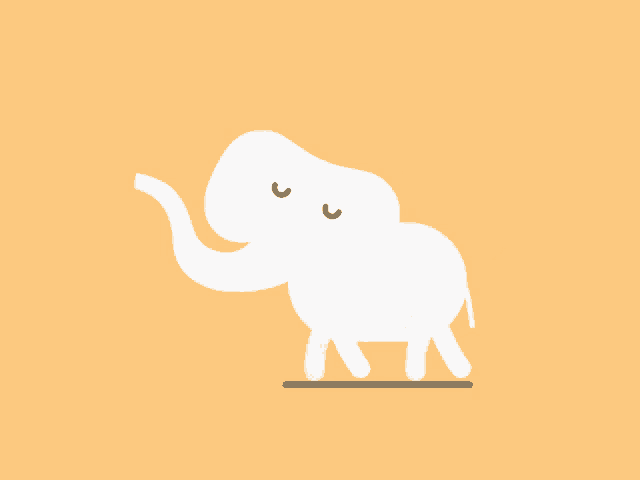 Jaunty Elephant GIF