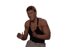 Jcvd Jean Claude Van Damme Sticker