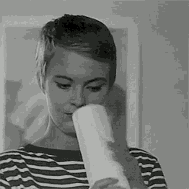 Jean Seberg Breathless GIF
