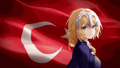 Jeanne Flag Jeanne Darc Turkiye GIF