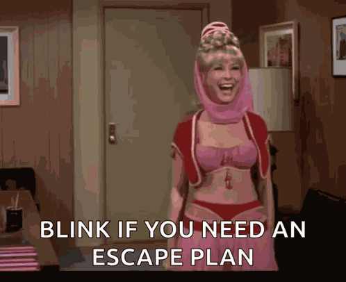 Jeannie Blink GIF