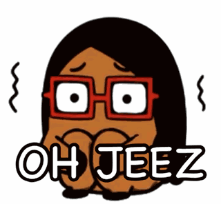 Jeez Oh Jeez GIF