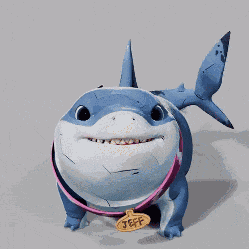 Jeff Land Shark GIF