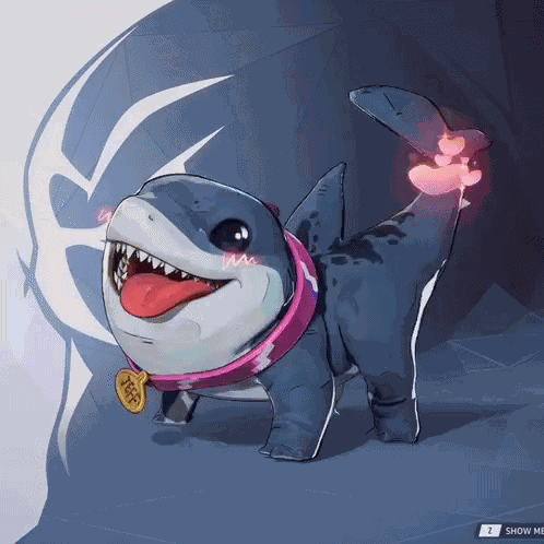 Jeff The Land Shark GIF