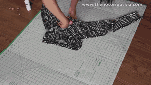 Jeggings To Crop Top GIF