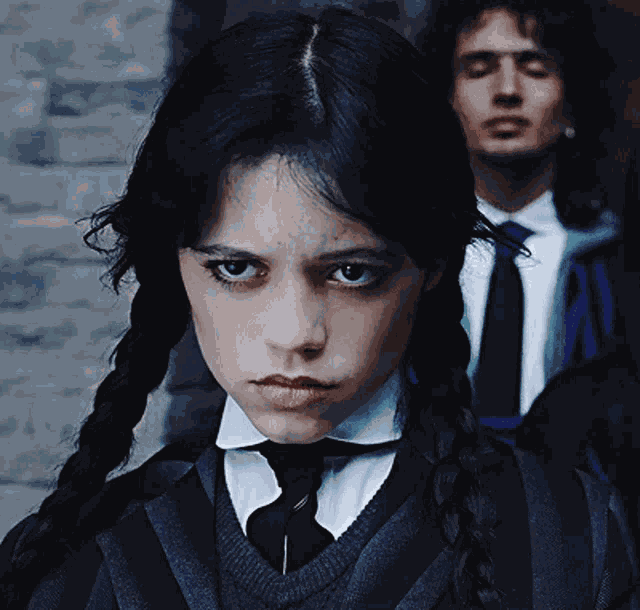 Jenna Ortega Wednesday GIF