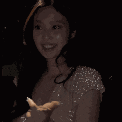 Jennie Long Nails GIF