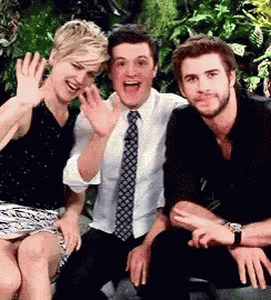 Jennifer Lawrence Josh Hutcherson GIF