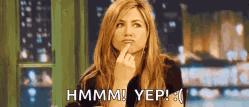 Jenniferaniston Thinking GIF