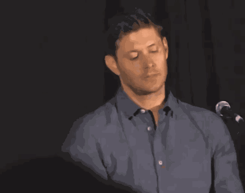 Jensen Ackles Hanging GIF